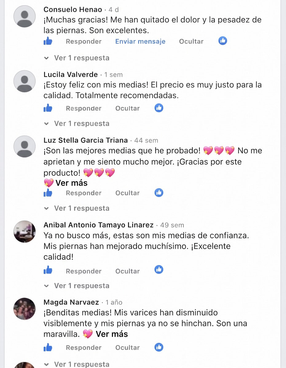 Comentario real de una clienta