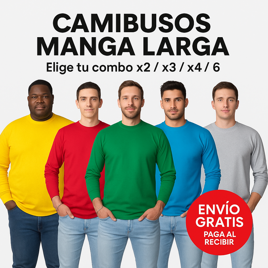 Camibusos Algodon